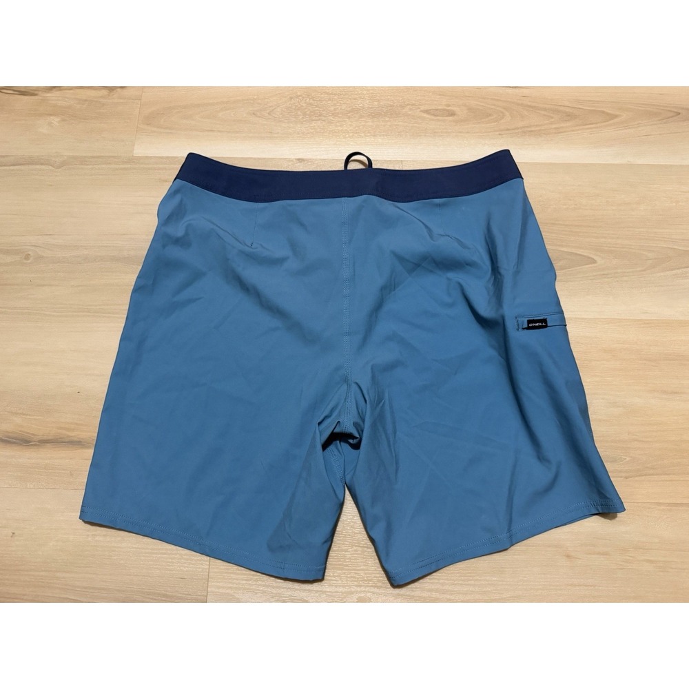 O'Neill Hyperfreak Men's Boardshorts Swim Trunks Size 36 Teal Blue NWT - Picture 7 of 7